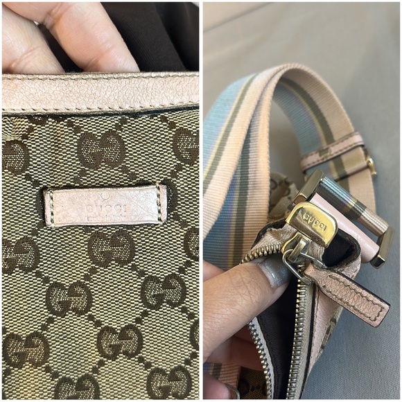 Gucci Monogram Half Moon Crossbody Bag - Picture 10 of 12